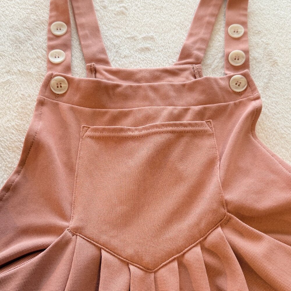 Halara Overalls Adjustable Button Strap Pockets W… - image 3